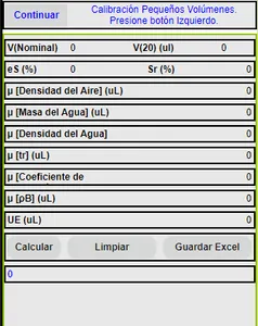 Calibración pequeño Volúmenes screenshot 3