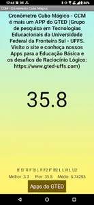 Cronômetro Cubo Mágico - CCM screenshot 1