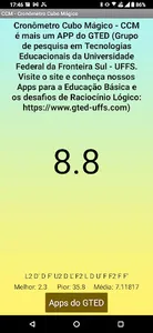 Cronômetro Cubo Mágico - CCM screenshot 3