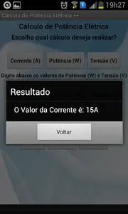 Cálculo de Potência Elétrica screenshot 4