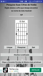Pesquisa Cifras Violão screenshot 0