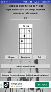 Pesquisa Cifras Violão screenshot 1