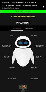 Bluetooth Home Automation screenshot 3