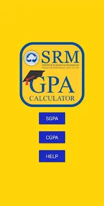 SRM GPA Calculator screenshot 0