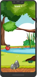 Red ball - bounce game screenshot 0