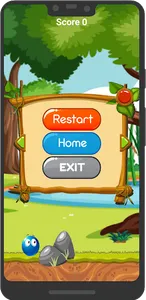 Red ball - bounce game screenshot 2