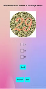 Colour Blindness Test. screenshot 7