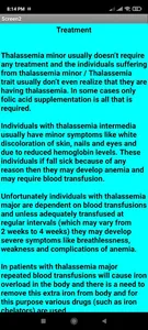 Thalassemia Diagnosis and Trea screenshot 14