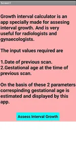 Growth Interval Calculator screenshot 1