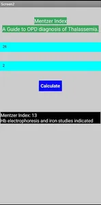 Mentzer Index Calculator (Lite screenshot 3