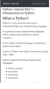 Best Python Tutorial screenshot 1