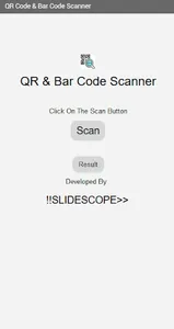 QR Code and Bar Code Scanner screenshot 1