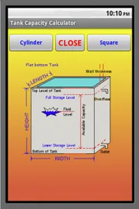 Tank Calc screenshot 2