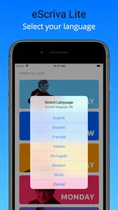 eScrivaLite (Russian, Spanish, screenshot 2