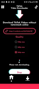Tvidéos downloader screenshot 4