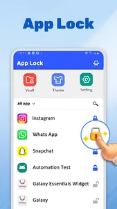 AppLock- Password, Fingerprint screenshot 1
