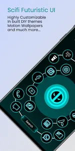 Jarvis Scifi Epic Launcher Pro screenshot 0