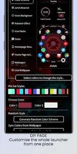 Jarvis Scifi Epic Launcher Pro screenshot 19