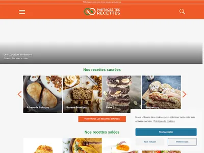 Partages tes recettes saines screenshot 3