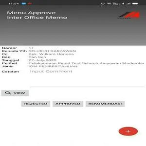 Aplikasi Approval screenshot 5