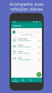 Diário Alimentar - Coma Certo screenshot 0
