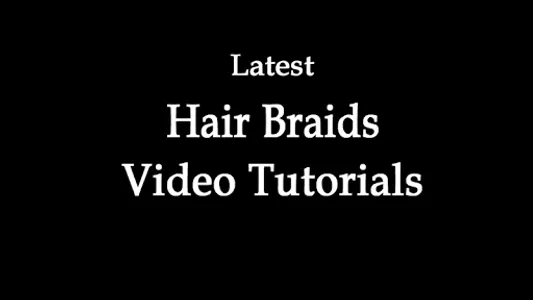 How to make hair braids – step screenshot 0