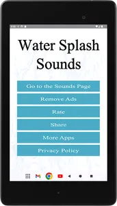 Water Splash Sounds screenshot 11