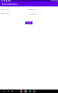 Generate WhatsApp Link screenshot 0