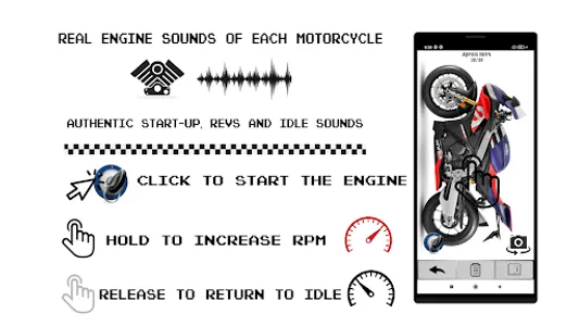 Motorcycles - Engines Sounds screenshot 11