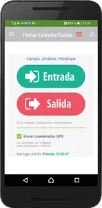 Registro Presencia, Control Ho screenshot 0