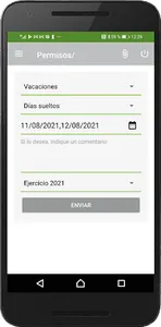 Registro Presencia, Control Ho screenshot 1