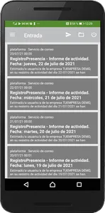 Registro Presencia, Control Ho screenshot 3
