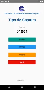 Captura web SIH screenshot 1