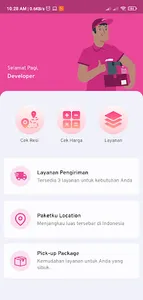 Paketku screenshot 1