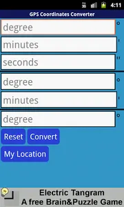 GPS Coordinates Converter screenshot 0