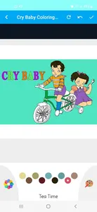 Cry Baby Coloring Book screenshot 5