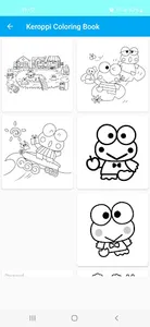Keroppi Coloring Book screenshot 2