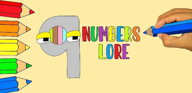 Number Lore Coloring Book screenshot 0