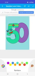Number Lore Coloring Book screenshot 5