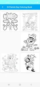 St Patrick's Day Coloring Book screenshot 1