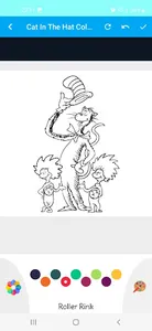 Cat in The Hat Coloring Book screenshot 3