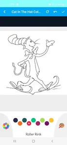 Cat in The Hat Coloring Book screenshot 4