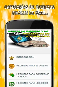 Hechizos de dinero trabajo y n screenshot 0