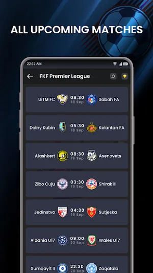 Live Football Score Soccer screenshot 10