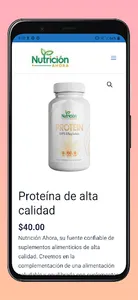 Nutrición Ahora screenshot 1