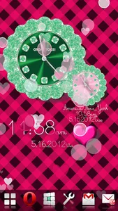 CUTE WORLD ALARM QLOCK Green screenshot 17