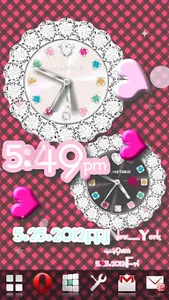 ALARM WORLD QLOCK Colorful LWP screenshot 1