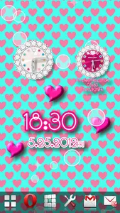 ALARM WORLD QLOCK Colorful LWP screenshot 17