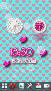 ALARM WORLD QLOCK Colorful LWP screenshot 7