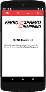 FEPSA Mobile screenshot 1
